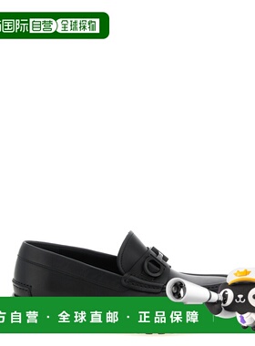 SALVATORE FERRAGAMO 男士休闲鞋乐福鞋 789572NERO SS2026男鞋