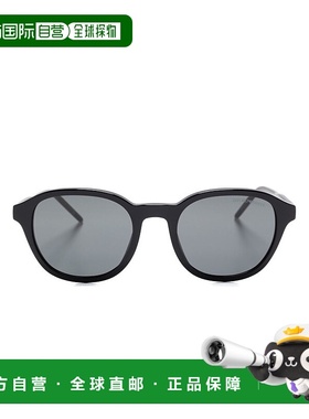 1h可退 潮奢 Emporio Armani 安普里奥 阿玛尼 男士 黑色太阳眼镜