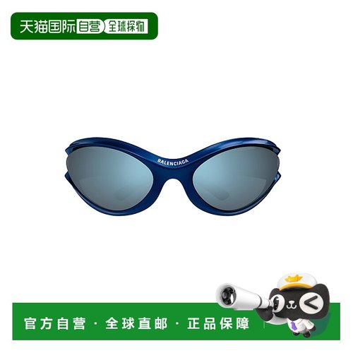 BALENCIAGA 女士太阳镜 巴黎世家SS2025 BB0317S004BLUEBLUEBLUE