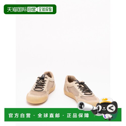 PRADA 男士运动鞋 2EE4683ZM0FG000F0F24DARKBEIGE