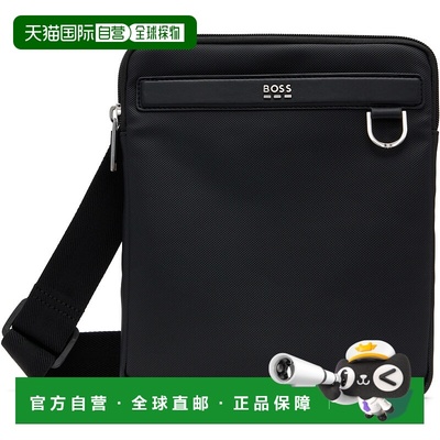 1h可退 潮奢 BOSS 波士 男士 黑色 Smooth & Structured Reporter