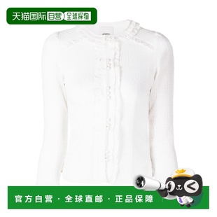 ISABEL MARANT 女士衬衫 HT0089FAA1J39I20WH SS2023长袖罩衫