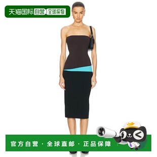 1h可退 潮奢 Staud 女士 La Serena 连衣裙 R25S2236VW