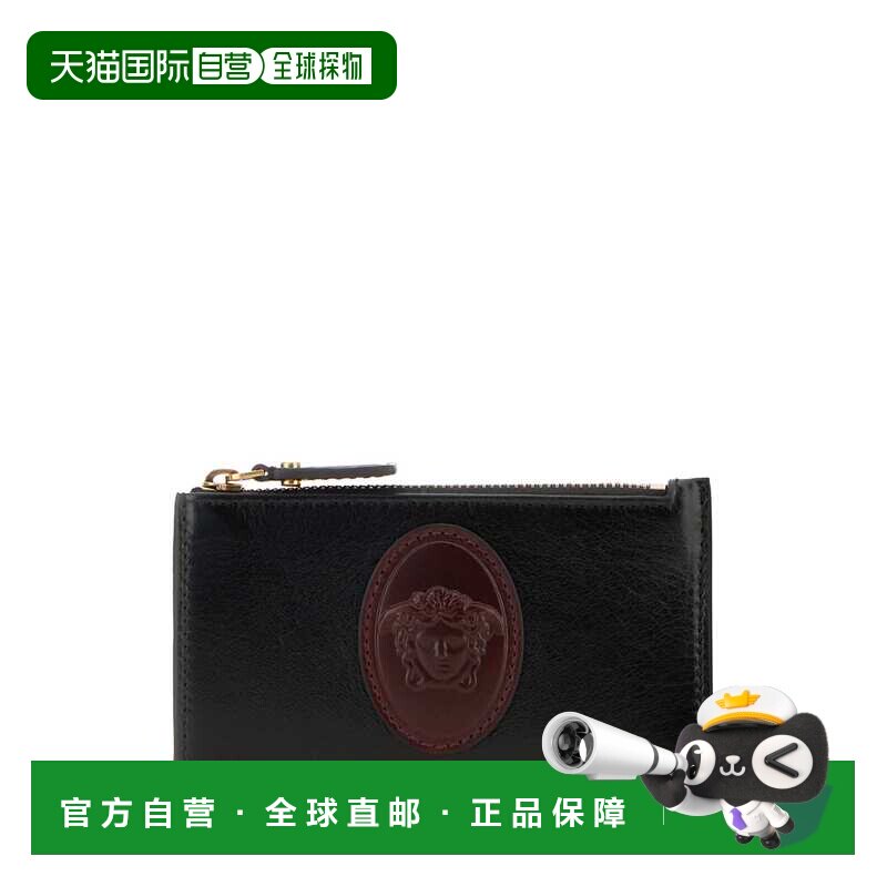 VERSACE 男士钱包 10241911A185662B0AJ AW2026 黑色