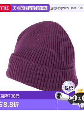 1h可退 潮奢 Burberry 巴宝莉 女士 帽子 purple紫色 舒适时尚