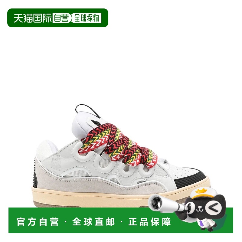 1h可退 潮奢 Lanvin 朗雯 女士 CURB 皮质运动鞋 FUSKDK12DRA2P25