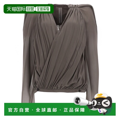 RICK OWENS 女士夹克 RP01F6750G34 SS2026 浅棕色 Maria Jacket