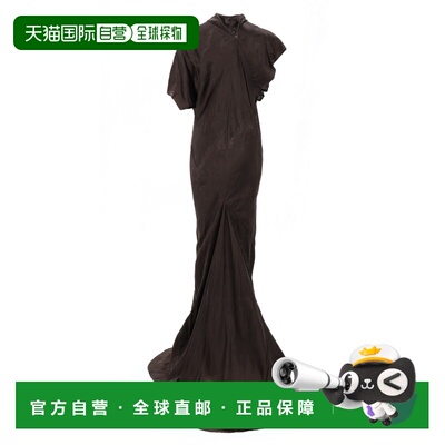 RICK OWENS 女士连衣裙 RP01F6500N78 SS2026 棕【付后1h可退】
