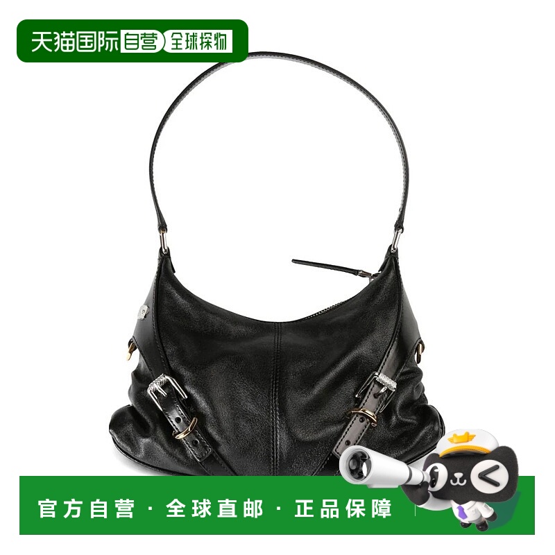 1h可退 GIVENCHY 女士单肩包 BB512KB294001-0 SS2025 黑色