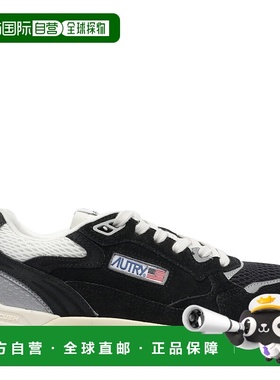 AUTRY 女士运动鞋 HYLWUM07 AW2025 黑色 HYPERWAY LOW WOM SUEDE
