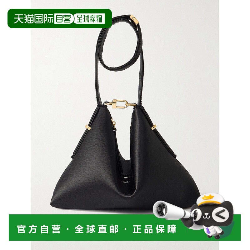 1h可退潮奢 TOTÊME女士 Bevel绸缎手包 253WAL0090FB0227BLACK