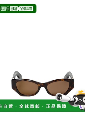 DIOR 女士眼镜 LADY9522B1I20F5 AW2024 绿色 蝴蝶太阳镜迪奥