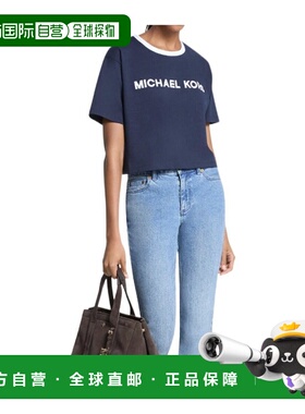 MICHAEL KORS 女士T恤 MF551WN2ZU409 AW2025 蓝色