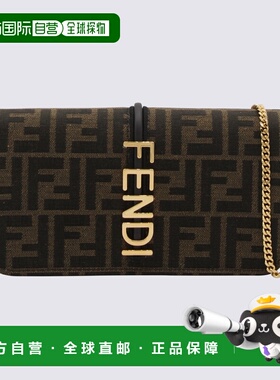FENDI 女士钱包 8BS076AD23F1BA1 CO 棕色