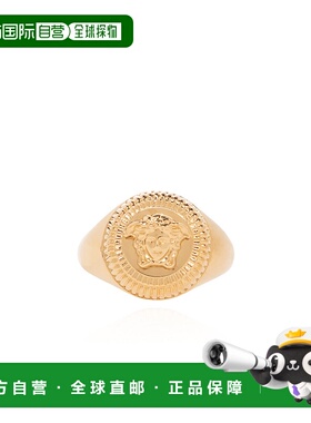 VERSACE 女士戒指 10092481A006203J000 SS2025黄色配饰