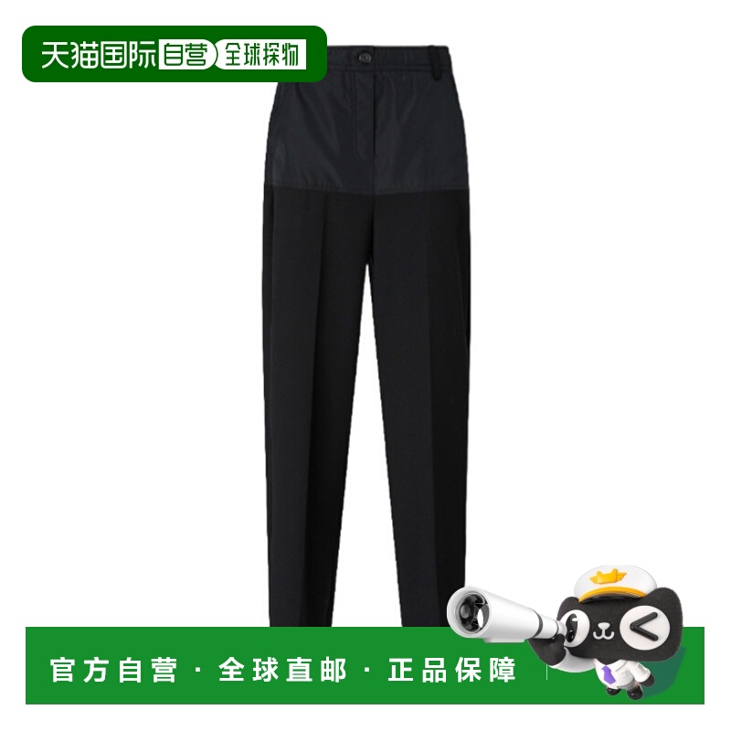 1h可退 PINKO 女士休闲裤 106082A30CZ99 AW2025 黑色 XENIA 休闲