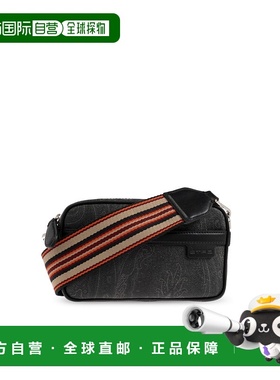 1h可退 ETRO 男士斜挎包 MP1C0002AA012N0000 SS2025 黑色 图案单