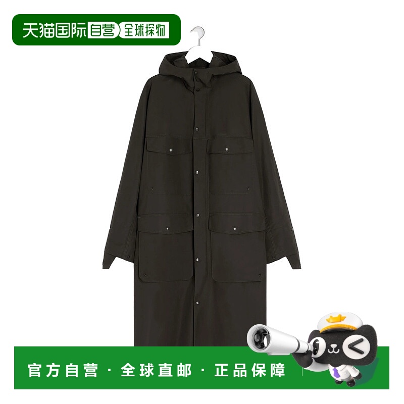 LEMAIRE 男士外套 CO1116LF1019BR507 AW2025 黑色