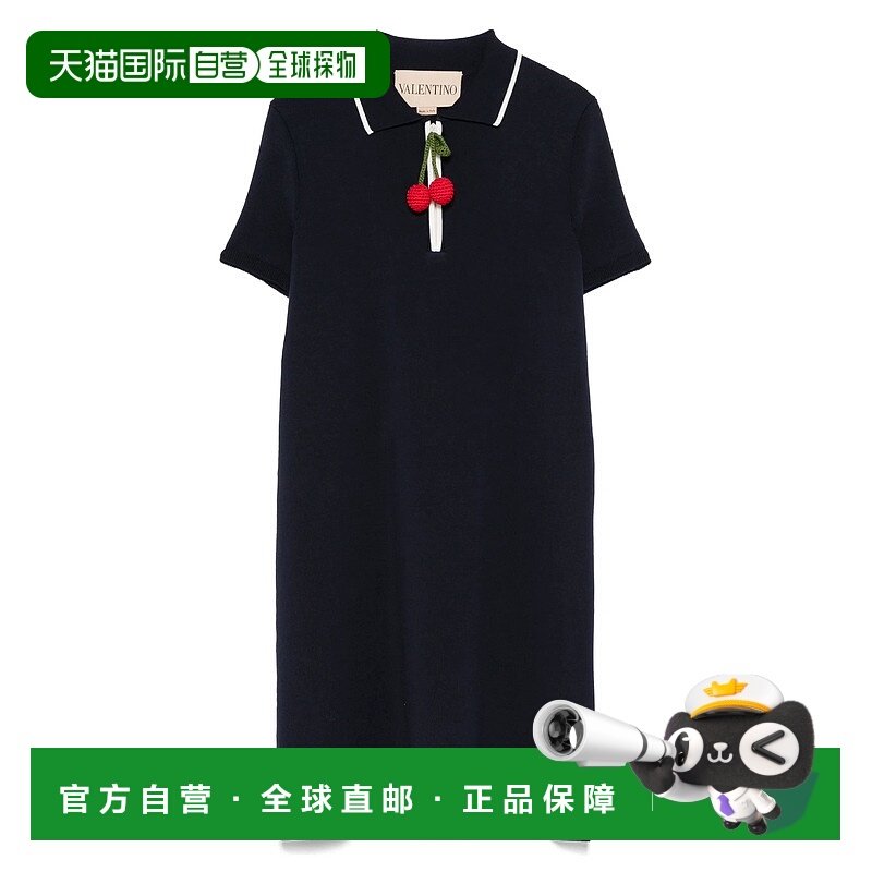 1h可退 VALENTINO 女士连衣裙 7B3KD13X9EQ671 AW2025 蓝色