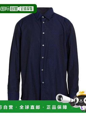 1h可退 潮奢 Brioni 布里奥尼 男士 纯色衬衫 blue蓝色 舒适时尚