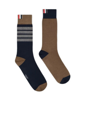 THOM BROWNE 男士袜子 MAS023F01690978 AW2025 花色