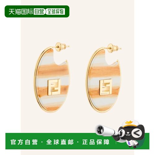 FENDI 女士耳饰 100324250412000 CO 花色 FOREVER FENDI Earring