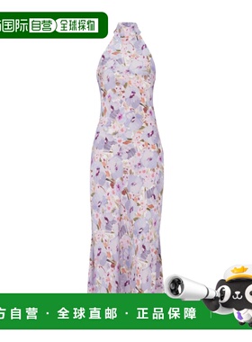 BALMAIN 女士连衣裙 GF1RO190SF37GXC SS2026 花色 Silk dress wi