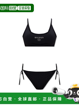 BALMAIN 女士泳装 BKBS224300001 AW2025 黑色 Two-piece swimsui