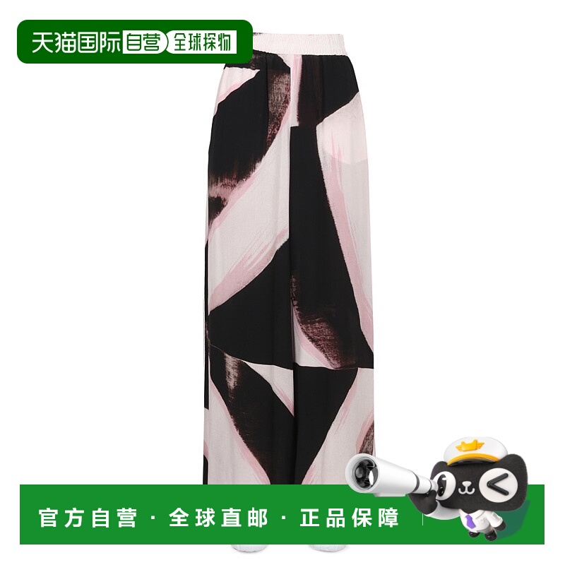 1h可退 ALEXANDER MCQUEEN 女士休闲裤 700838 SS2023 黑色