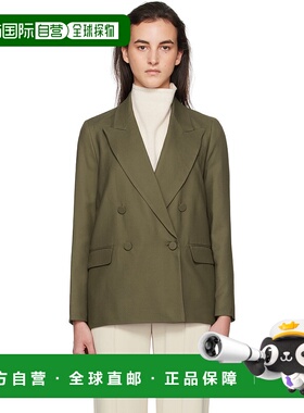 1h可退 潮奢 JOSEPH 约瑟夫 女士 绿色 Jaden 西装外套 JP001643