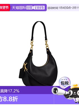 COACH蔲驰 JONIE 22 金色五金配件 皮革 单肩斜挎手提包 小号 女