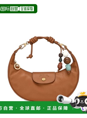 LONGCHAMP 女士单肩包 10316HGVM19 AW2025 棕色 Le Pliage Ceram