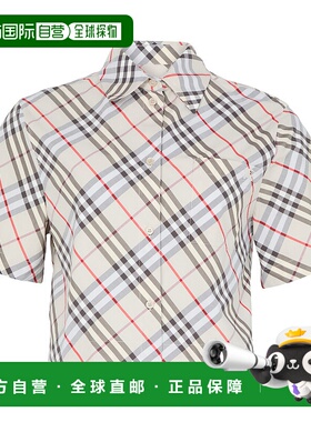 BURBERRY 25秋冬  BURM7QJNBRW 女士 短袖衬衫