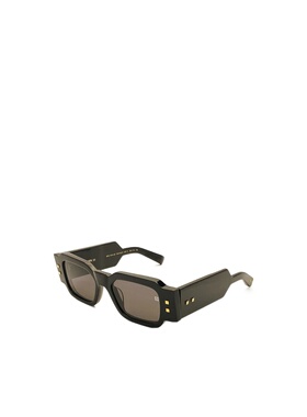 BALMAIN 男士太阳镜 BPS191ABLKGLD SS2025 灰色 全框太阳镜