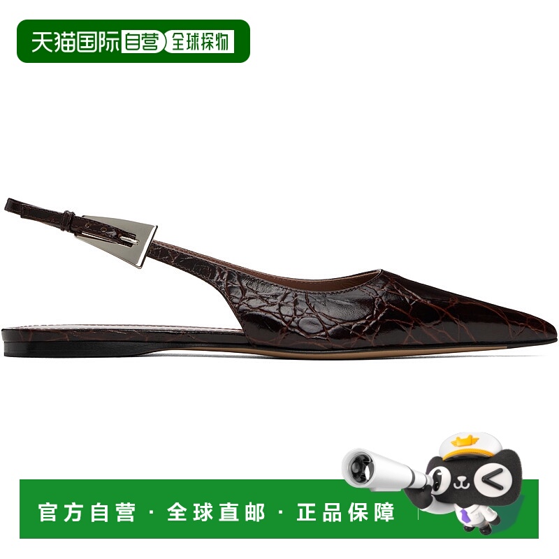 1h可退 潮奢 Paris Texas 女士 酒红色 Jessica Slingback 10 芭