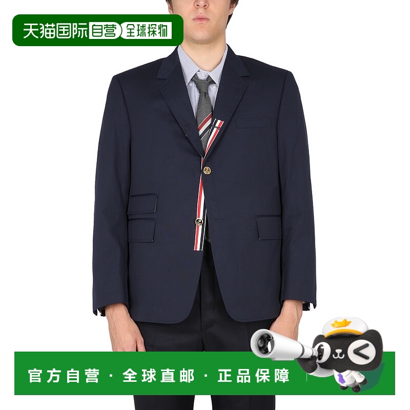 1h可退 潮奢 Thom Browne 汤姆 布朗 男士 单排扣西装外套 MJC328
