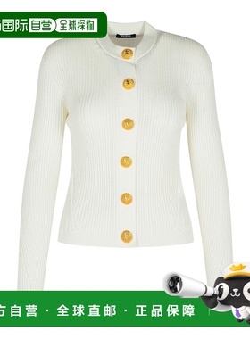 BALMAIN 女士针织衫 FF0KL191KJ150FA AW2025 白色开衫