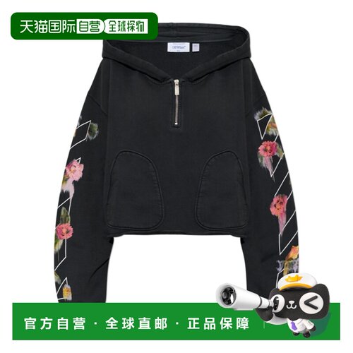 OFF-WHITE 女士卫衣 2FE00499TW048 AW2026 花色 半拉链卫衣长袖