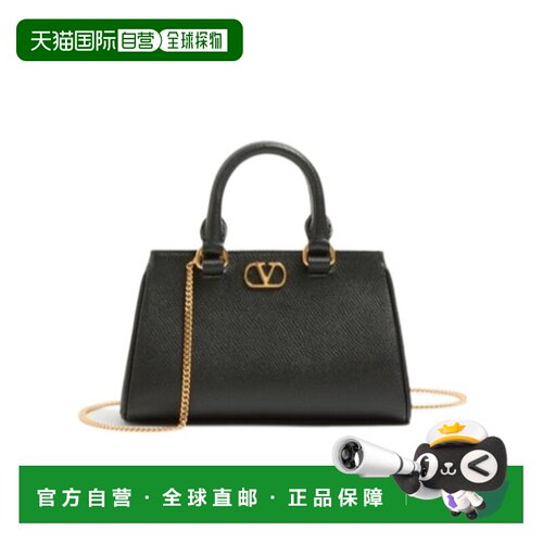 VALENTINO 女士手提包 WP0BA9SNP0NO SS2026 黑色 VLogo迷你包