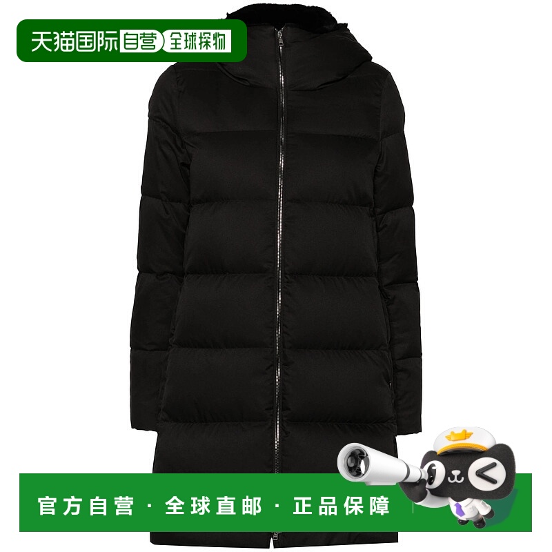 1h可退 HERNO 女士外套 PI001948D12414Z9300 CO 黑色 