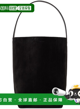 1h可退 潮奢 The Row 女士 黑色大号 N/S Park 托特包 W1273L25