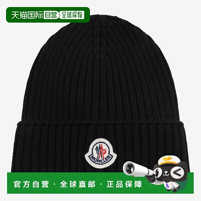 MONCLER 男童帽子 L19543B00006M1131999 SS2026针织帽