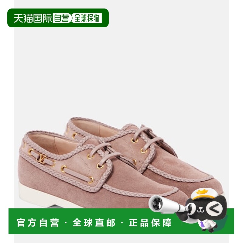 1h可退 潮奢 Valentino 华伦天奴 女士 Palm Avenue 绒面革船鞋