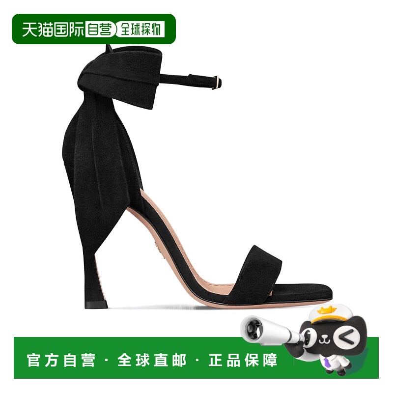 1h可退 dior 女士 凉鞋迪奥高跟蝴蝶结