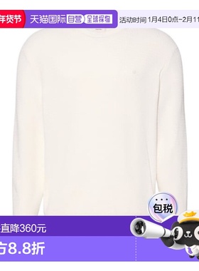 CALVIN KLEIN 男士针织衫 LV04LB327GYAS CO 白色 长袖针织衫