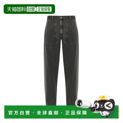 DIESEL 男士牛仔裤 DZETAA16296068WR026 AW2026 灰色直筒裤