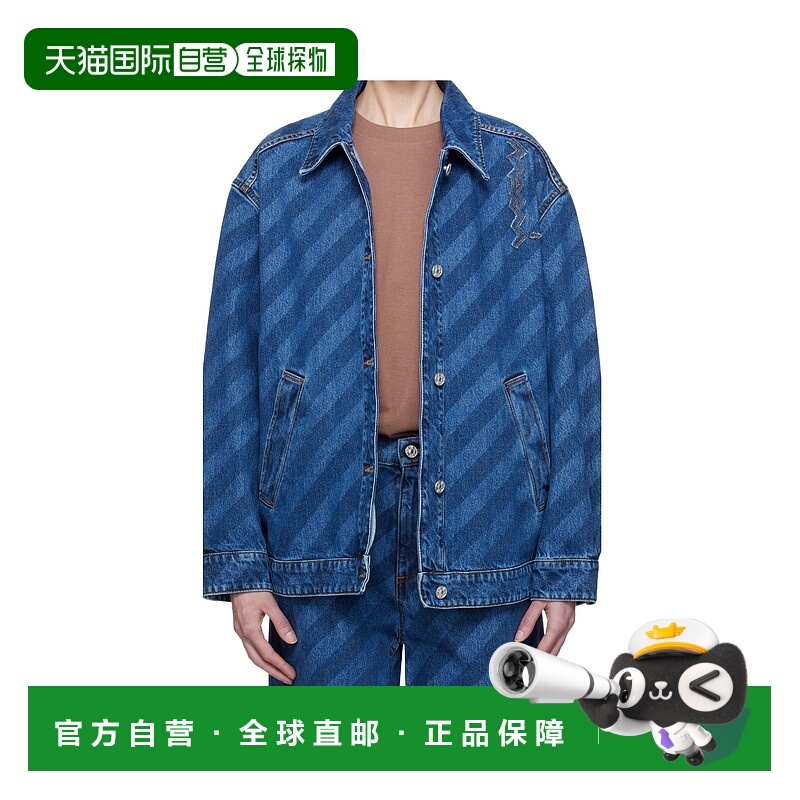 1h可退 MARNI 女士西服 JKJD0346S0USCX36STB95 SS2025 蓝色