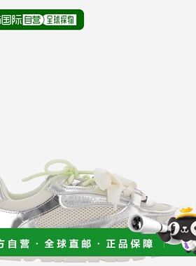 PINKO 女士运动鞋 SS0185P146ZZF SS2026 白色 Silver Yulia Snea