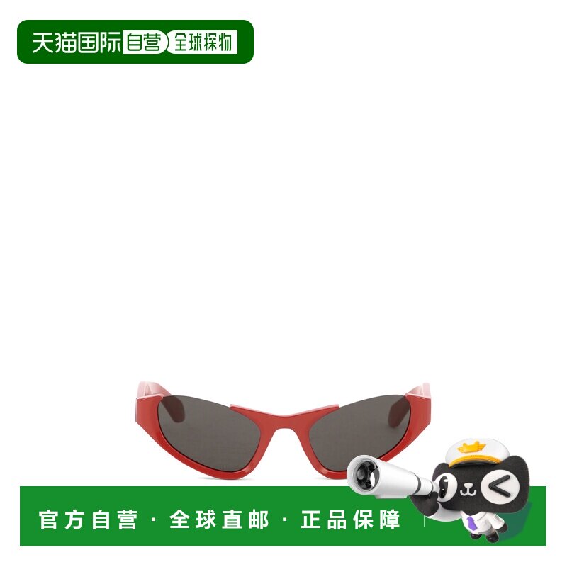 1h可退 ALAIA 女士眼镜 AA4L0076S001300 SS2025 红色太阳镜