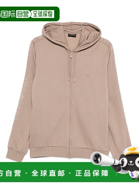 1h可退 潮奢 Emporio Armani 安普里奥 阿玛尼 男士 灰色连帽徽标